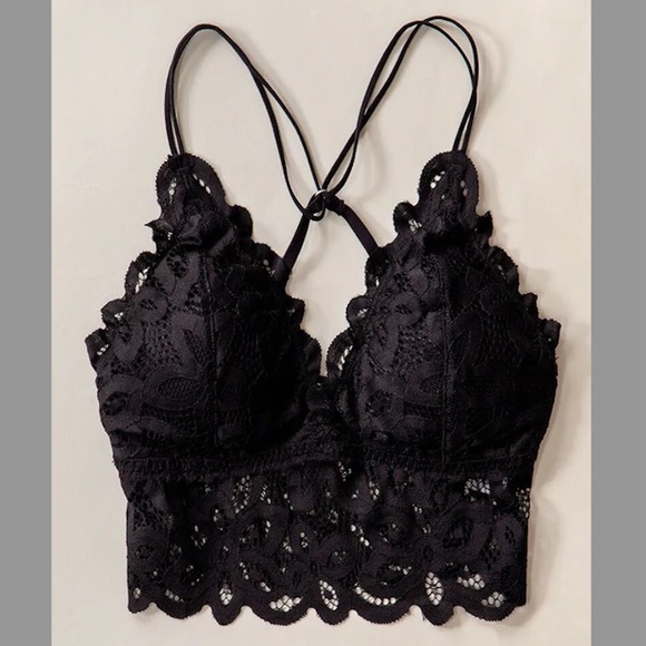 Abercrombie & Fitch Other - Padded lace bralette, Black - Abercrombie & Fitch - size XS - NWOT - Black